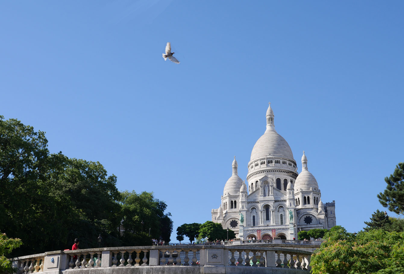 Le Sacré-coeur à Montmartre (Paris 18e)