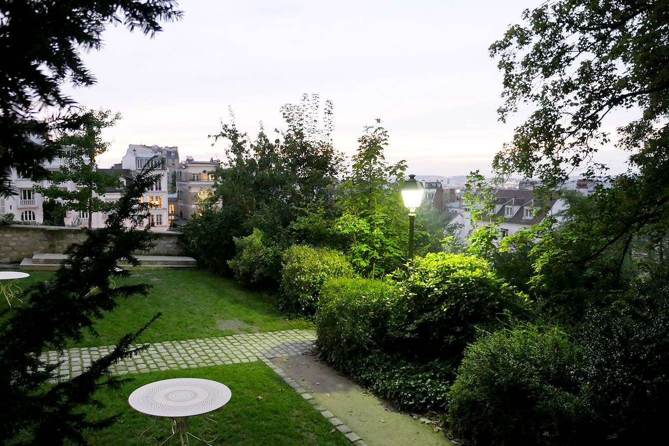 Les Jardins Renoir, Montmartre, Paris