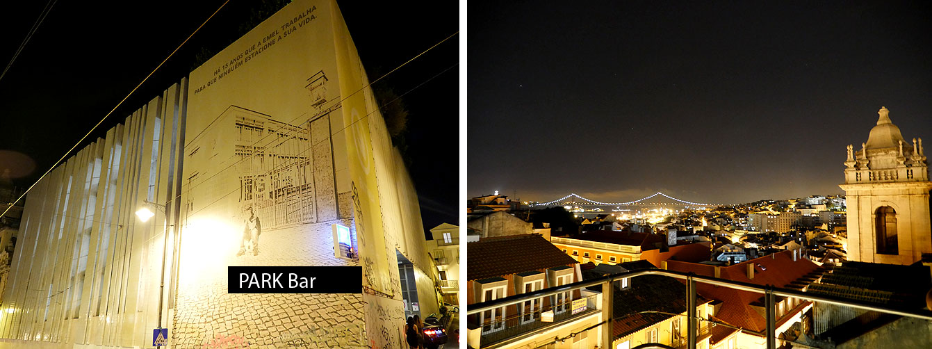 Park bar, Lisbonne