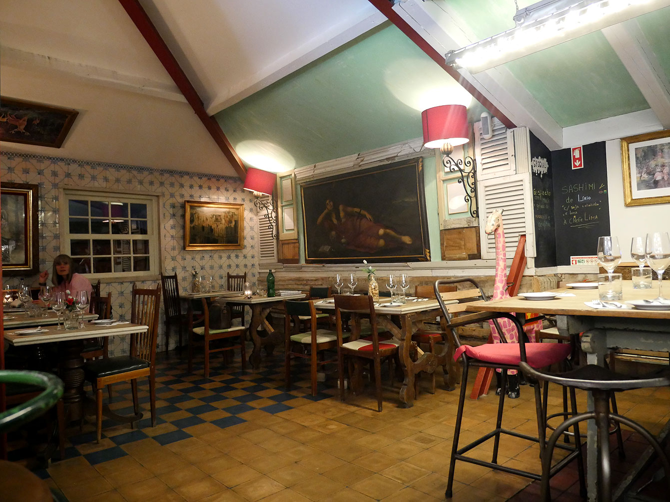 Lisbonne, the insolito, restaurant