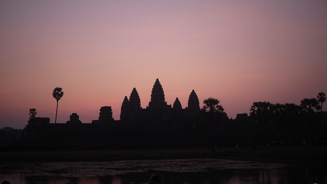 Lever du soleil sur Angkor Vat