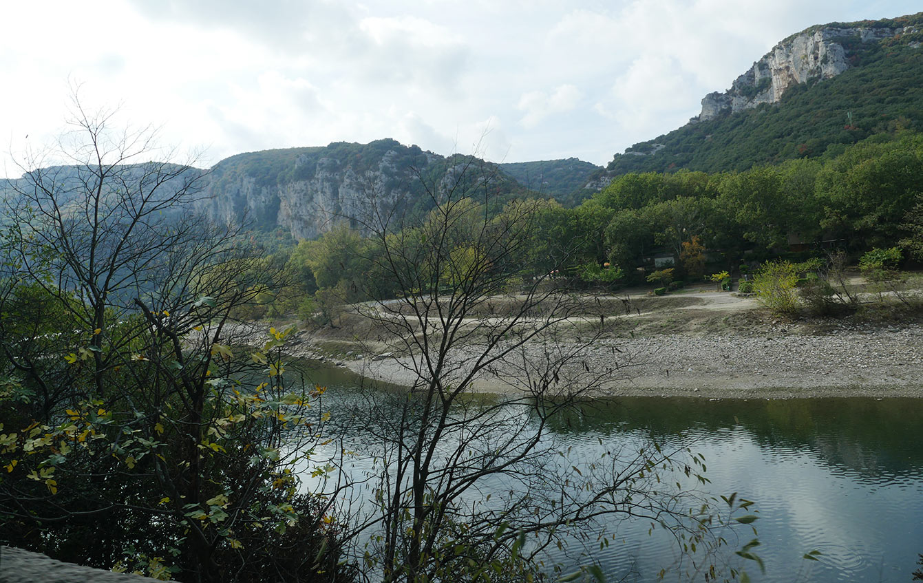 Paysage, sud Ardèche