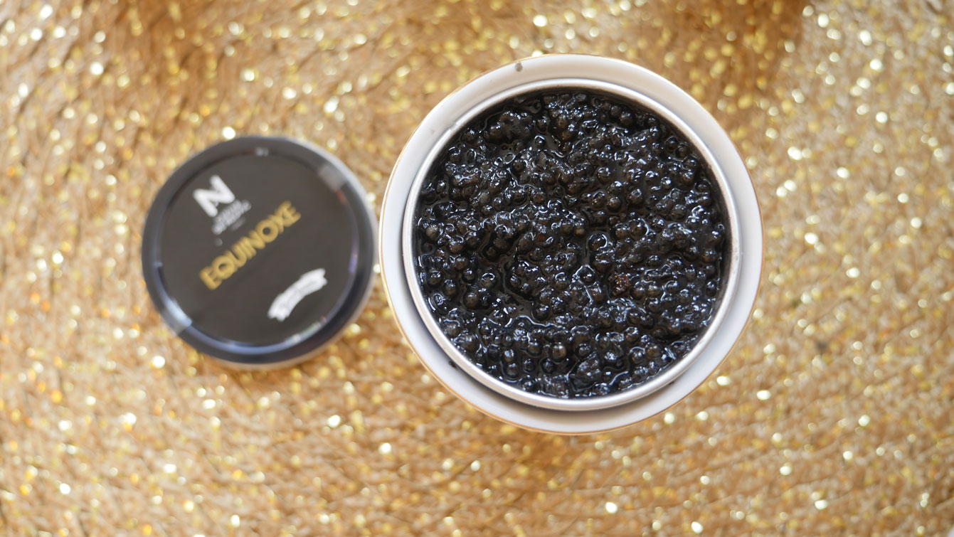 Equinoxe, Brunch au caviar de Neuvic à la truffe