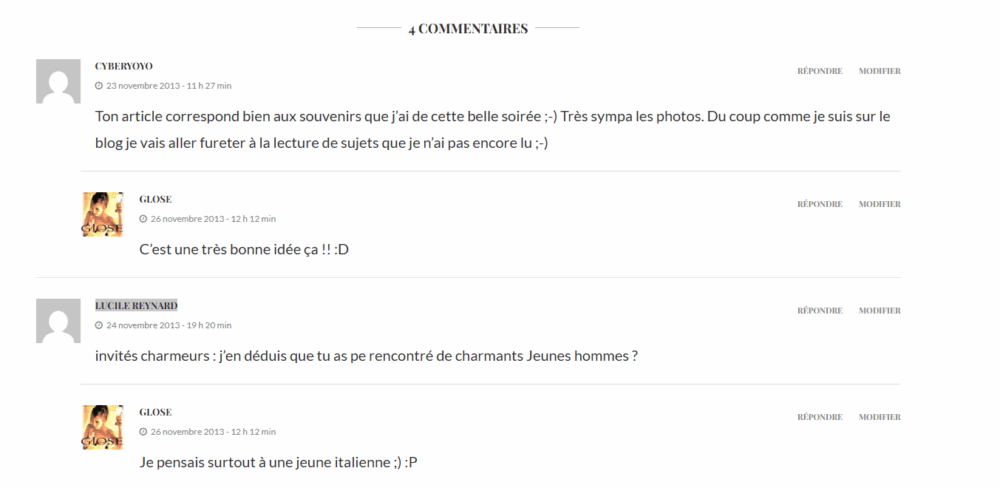 commentaires sur la Belle Assiette