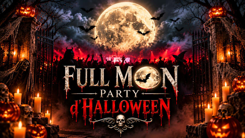 Full Moon Party Halloween : Nuit secrète à (Paris)