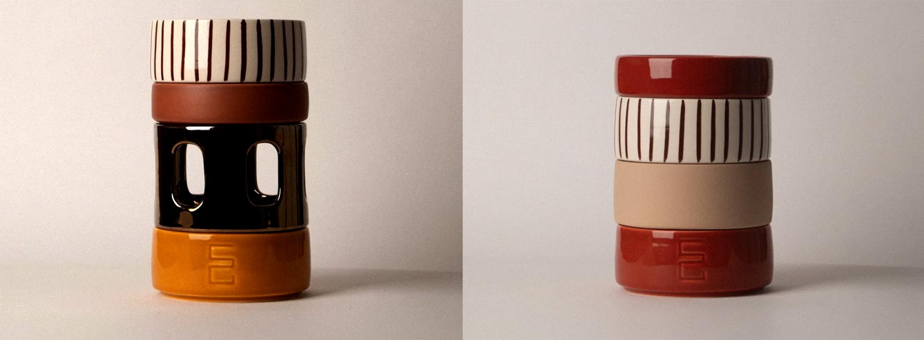 FAYZE | Vase modulable en céramique,