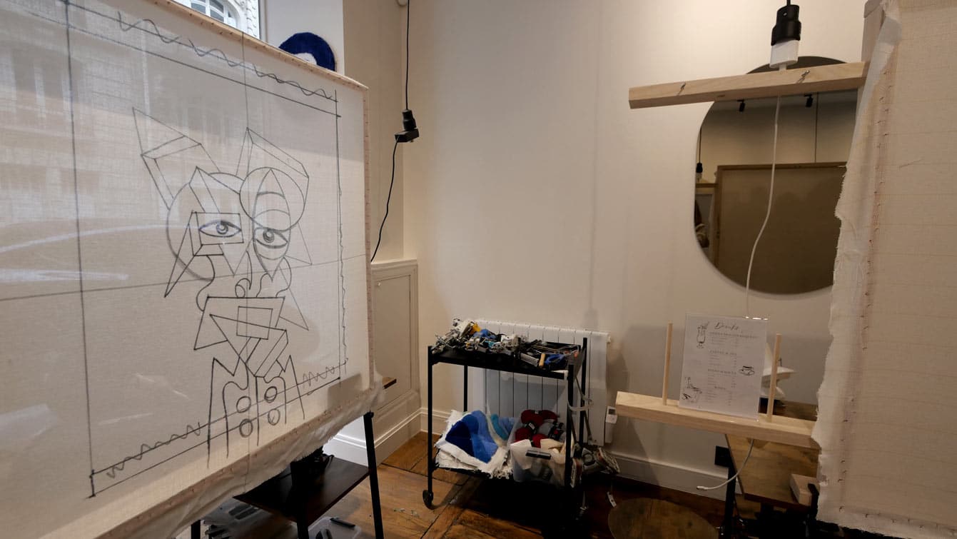 Dans l'atelier Tufting Studio