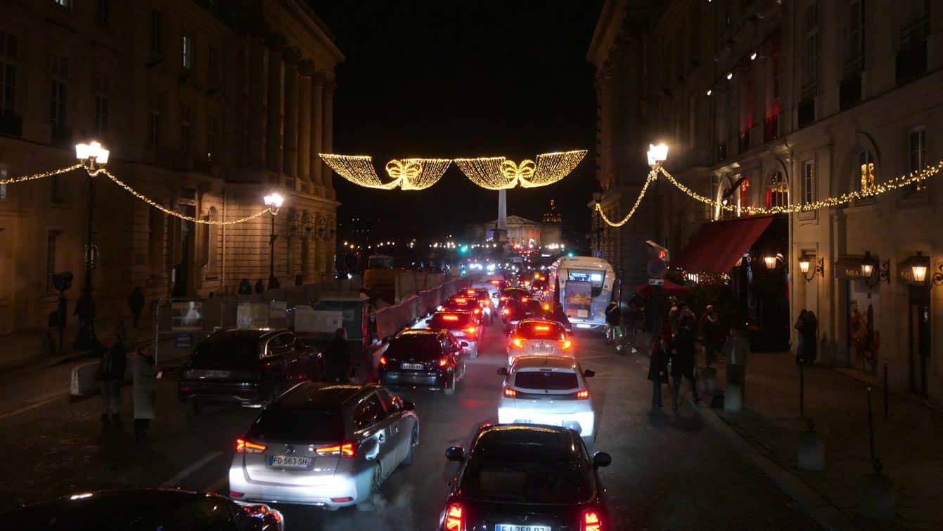 la rue Royale à Noel