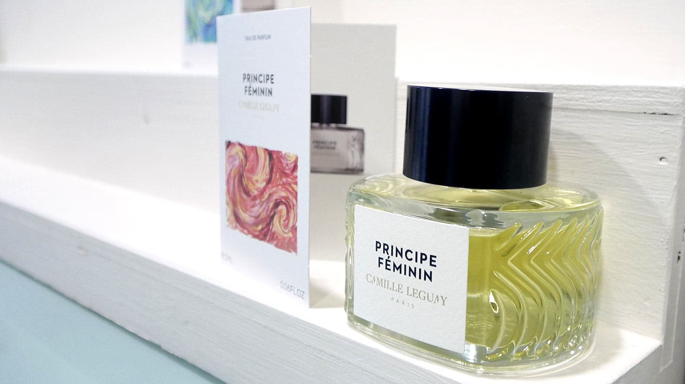 "Principe féminin", parfums Camille Leguay