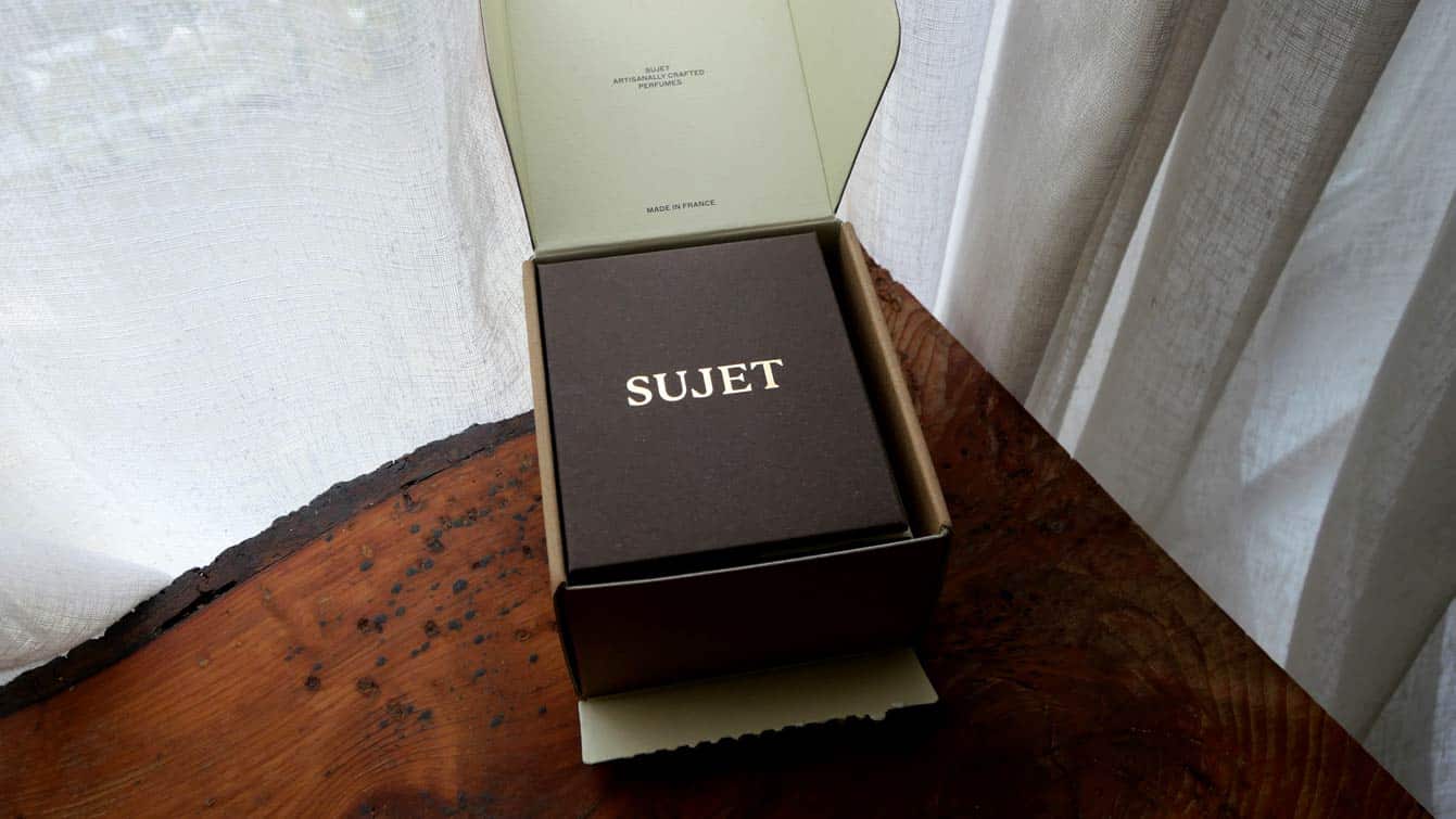 Coffret Flacon parfum FOIN de la marque Sujet