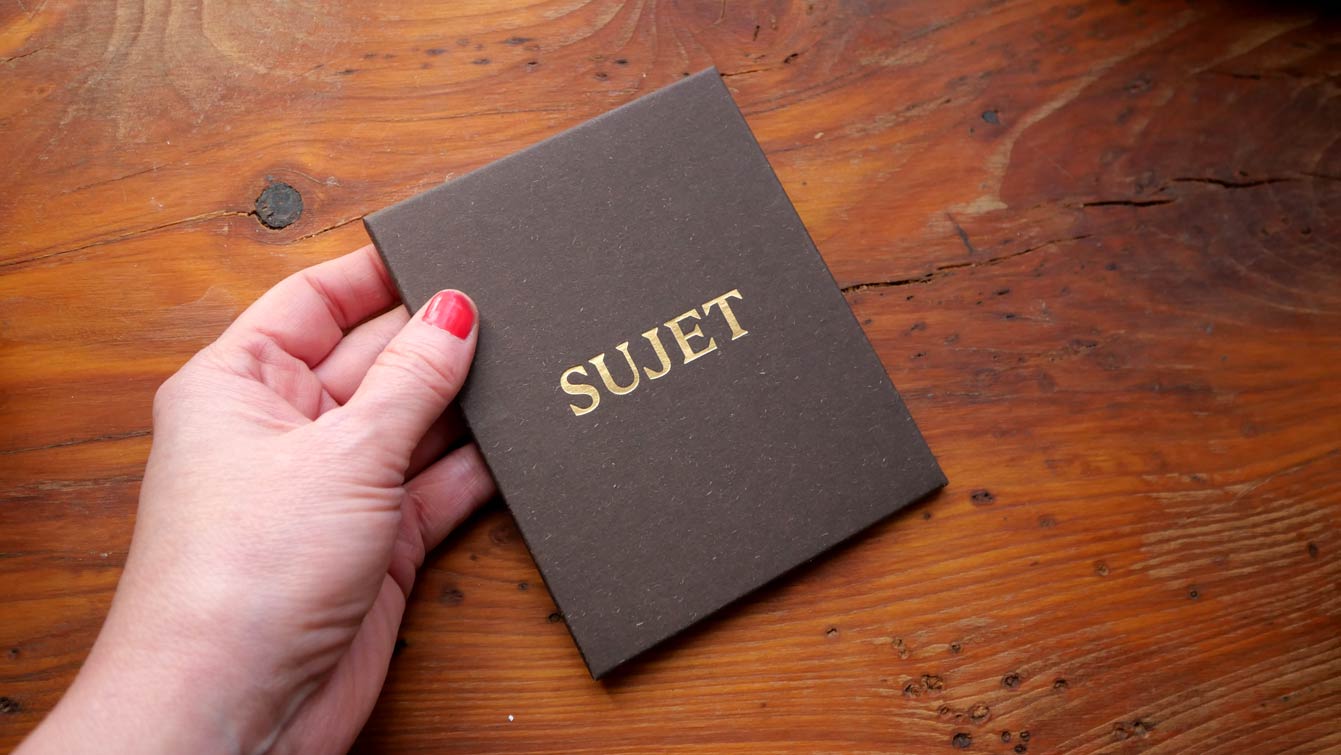 pochette dans le Flacon parfum FOIN de la marque Sujet