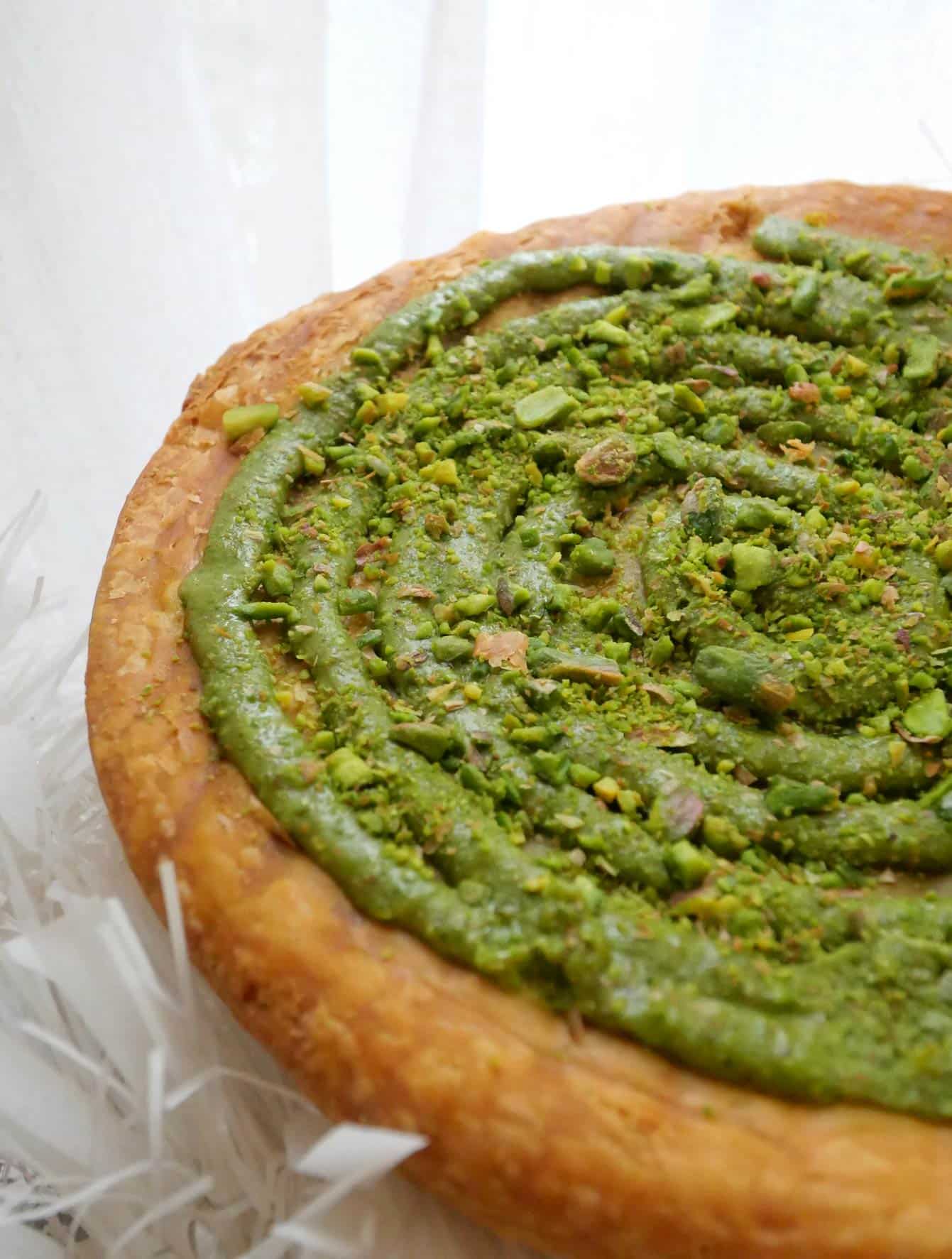 galette pistache de Vincent Salur