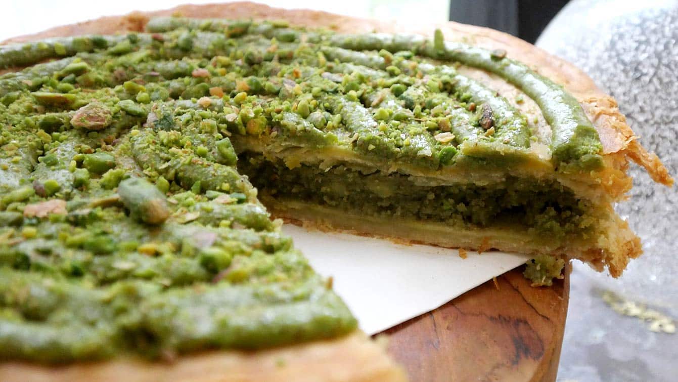 galette pistache de Vincent Salur