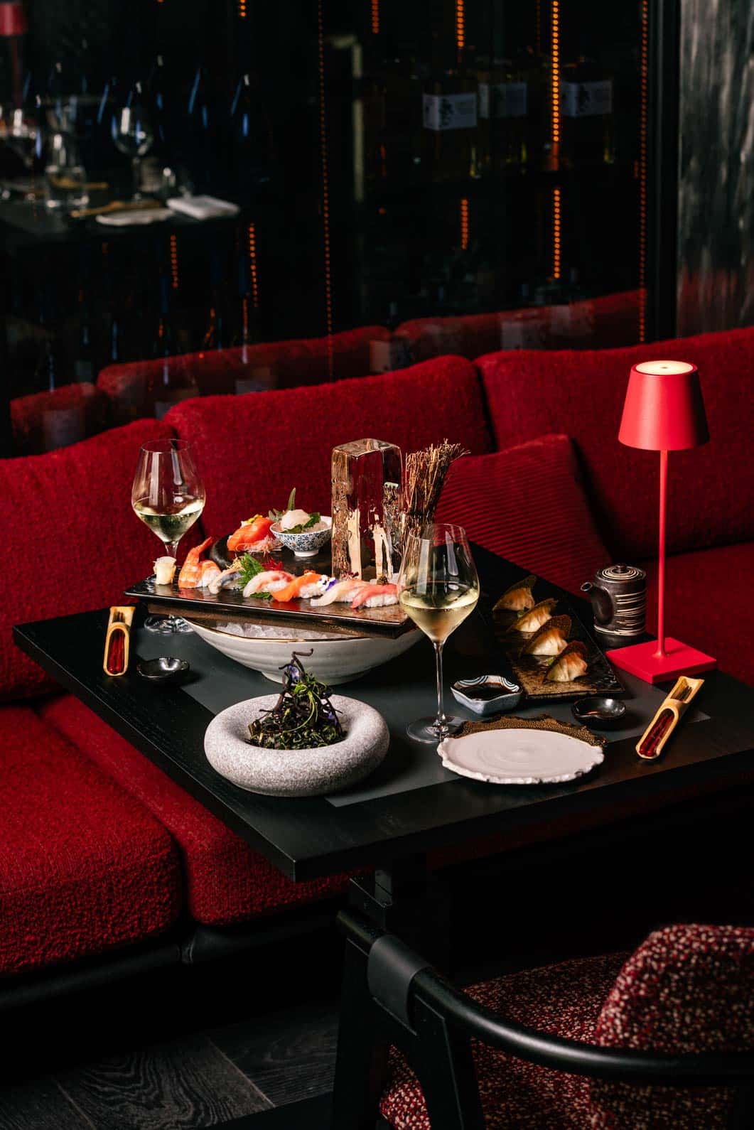 resto Aqua Kyoto : Le Japon en tête-à-tête au-dessus des Champs, saint-valentin