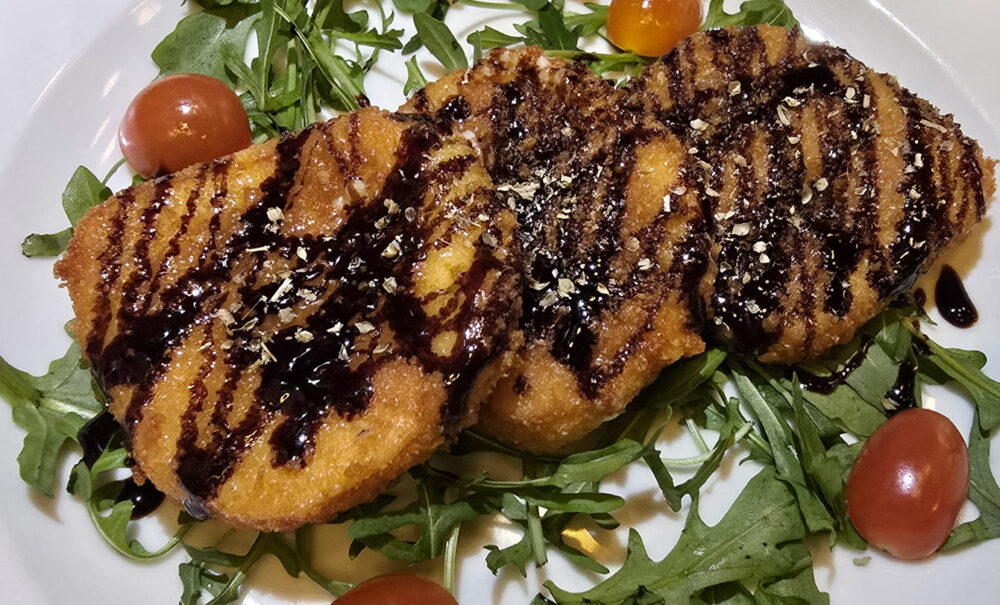 Scamorza sticks, Roberta Ristorante le restaurant italien