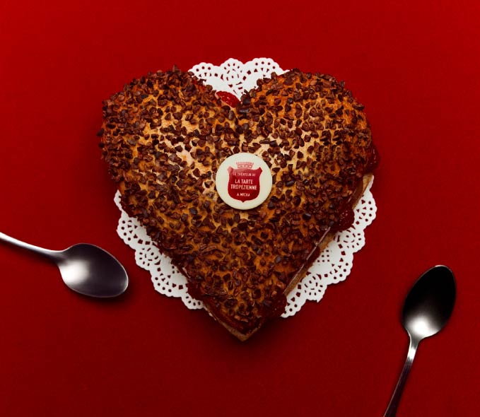 La Tarte Tropézienne, Saint-Valentin