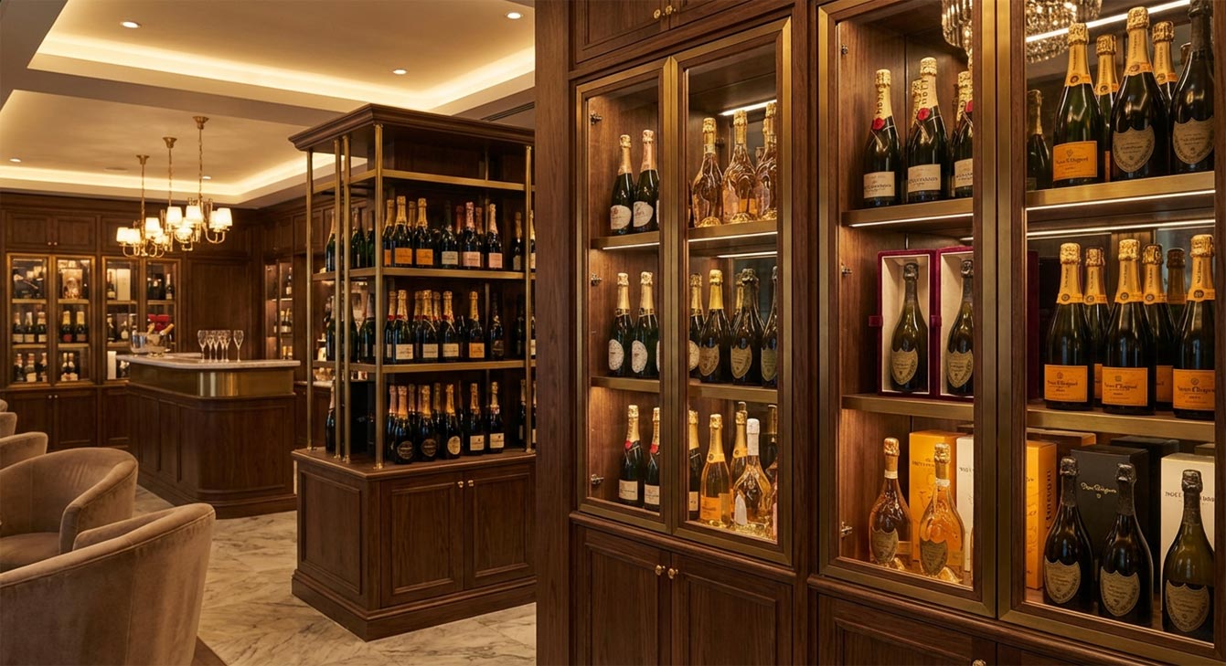 Bouique spécialisée en champagne