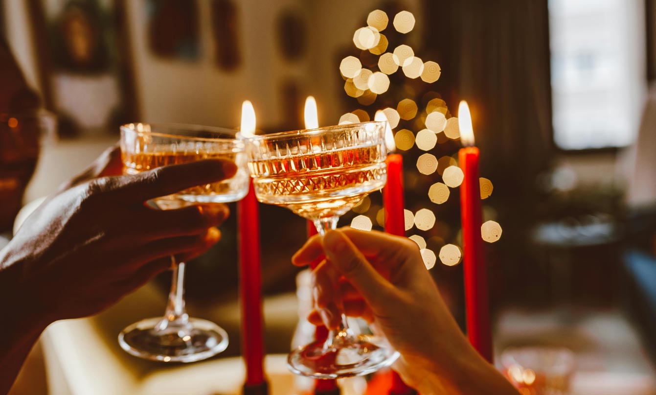 Boire du chamapgne selon une occasion, pour fêter un événement