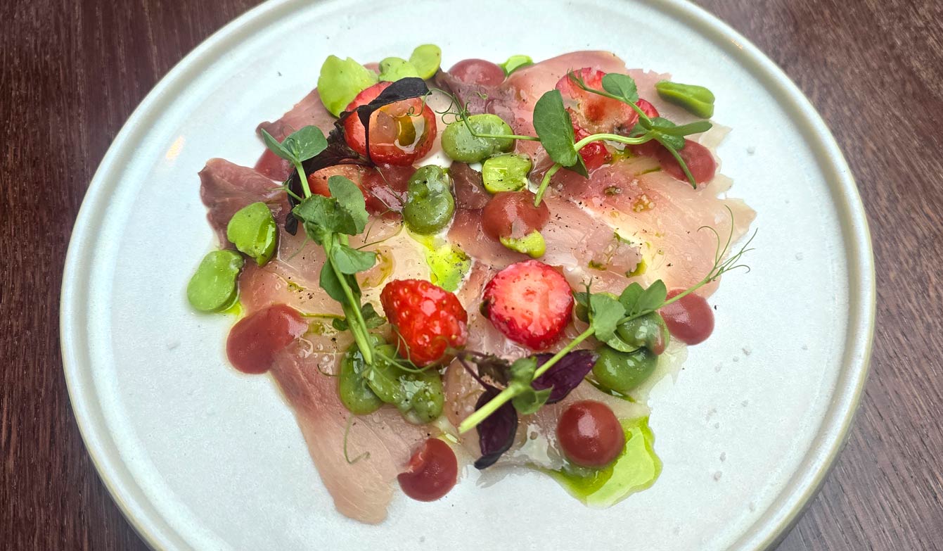 Sashimi de sériole sauvage,