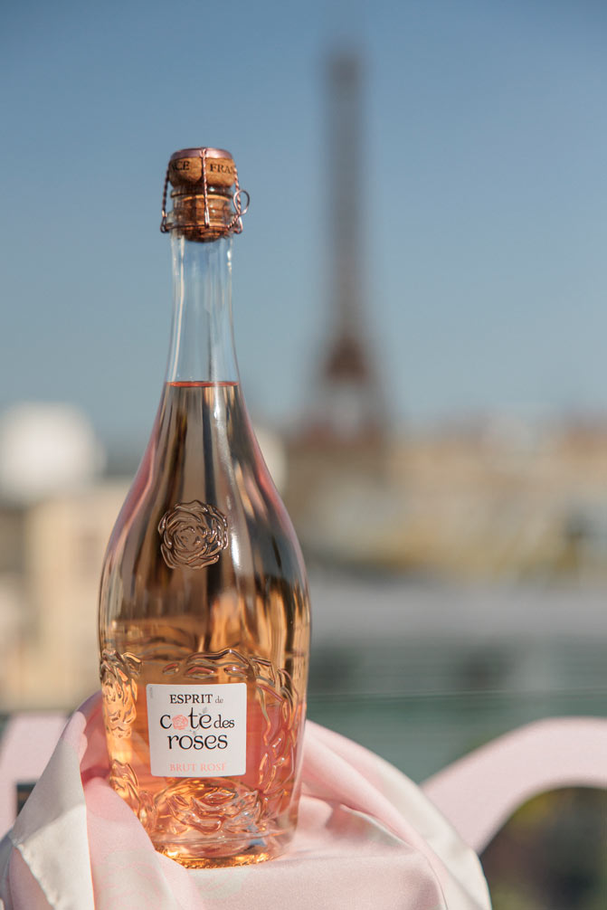 Esprit de Cote des Roses, le nouvel effervescent rosé de la maison