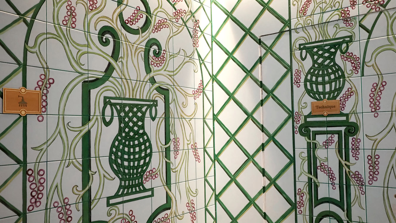 mosaïques gréco-antiques, Paris 14e