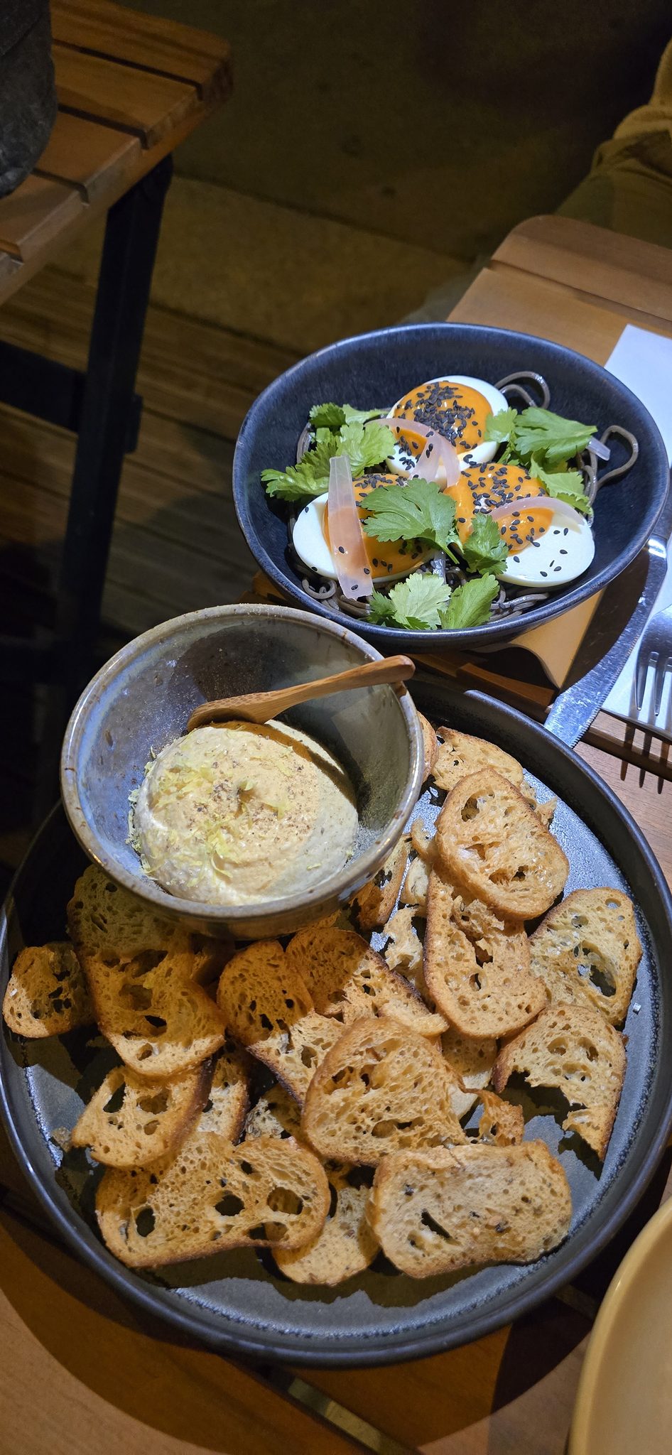 Oeufs et tarama fait maison, Paeis réserve 11
