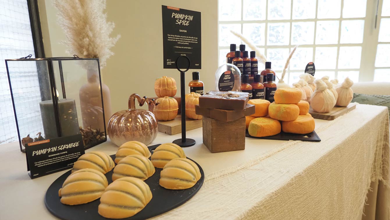Collection Lush automne :Pumpkin Scrubee