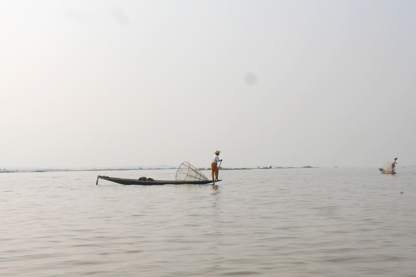 Le lac Inle, Birmanie, Myanmar