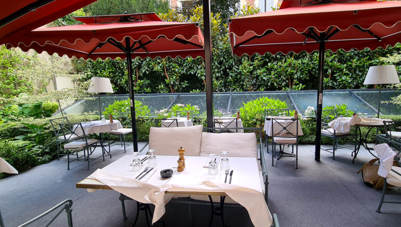 La Belle Terrasse Du Restaurant B.B. Blanche (Paris 9e)