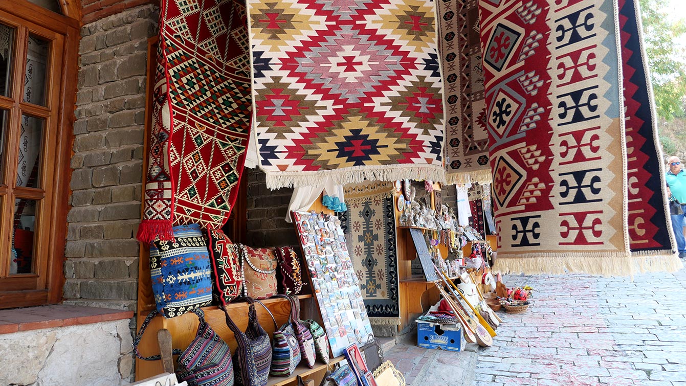 Le bazar traditionnel de Krujë