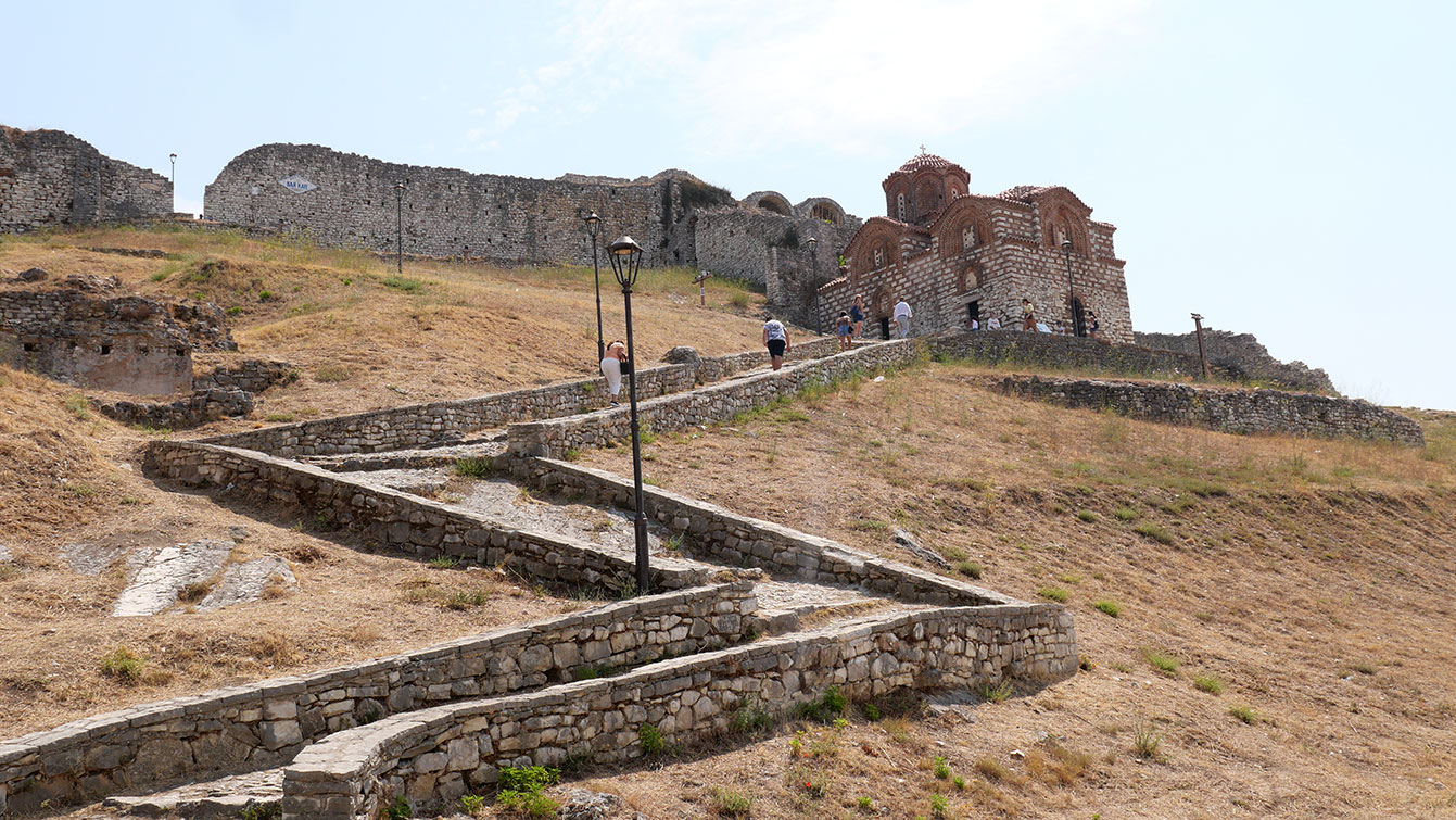 la citadelle de Berat, Albanie