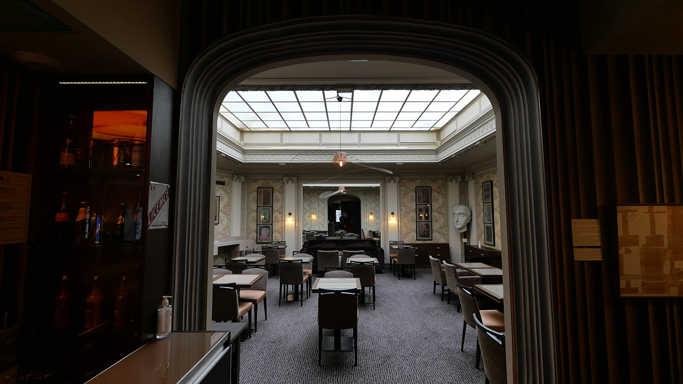 Le cosy et littéraire hôtel Le Swann (Paris 8e) : la salle Guérin