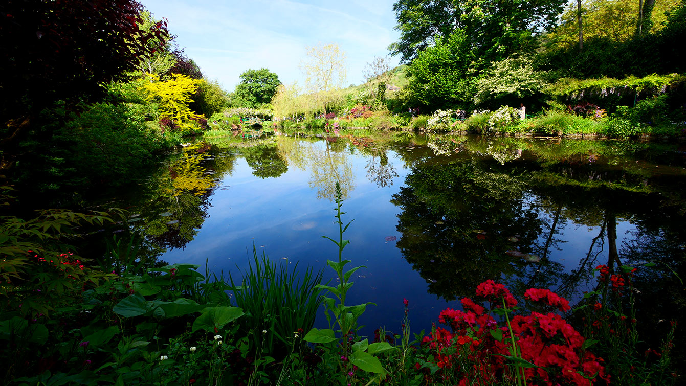 Giverny : le village de Claude Monet et des impressionnistes. Maison et jardins