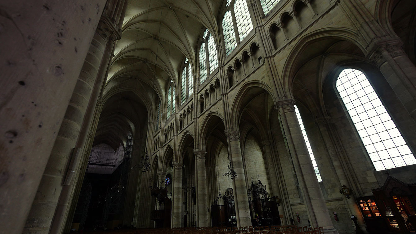 Soissons : la cathédrale Saint-Gervais Saint-Protais