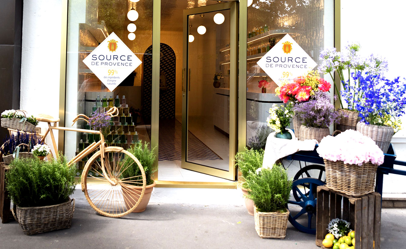 Source de Provence ouvre sa première boutique (Paris 3e)