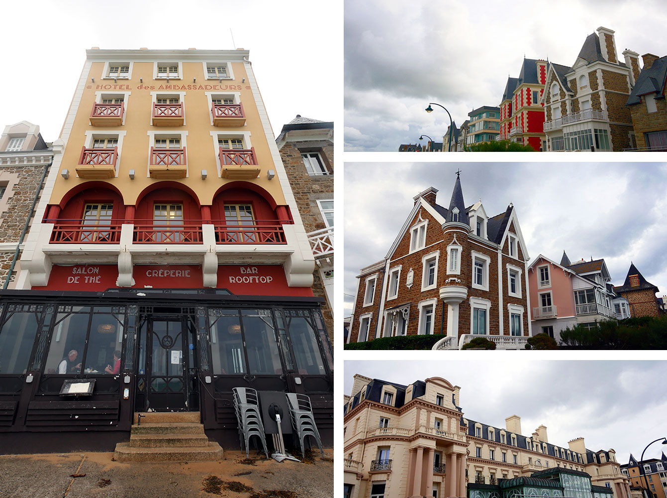 Visite guidée de Saint-Malo : les villas de bord de mer