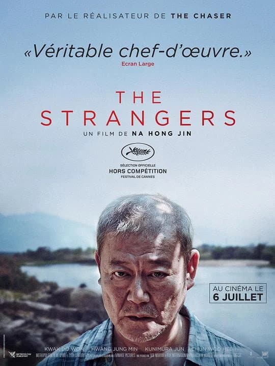 Affiche du film : The Strangers, un film de Na Hong-Jin, Corée (2016), 2h36, interdit au moins de 12 ans.