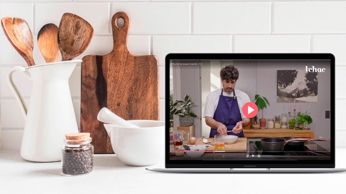 TCHAC | Apprendre à cuisiner avec des cours en vidéo