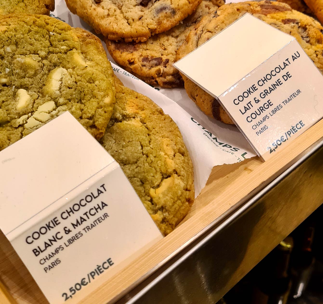 Cookies, Champs libres, nouvelle épicerie responsable et gourmande (Paris 11e)