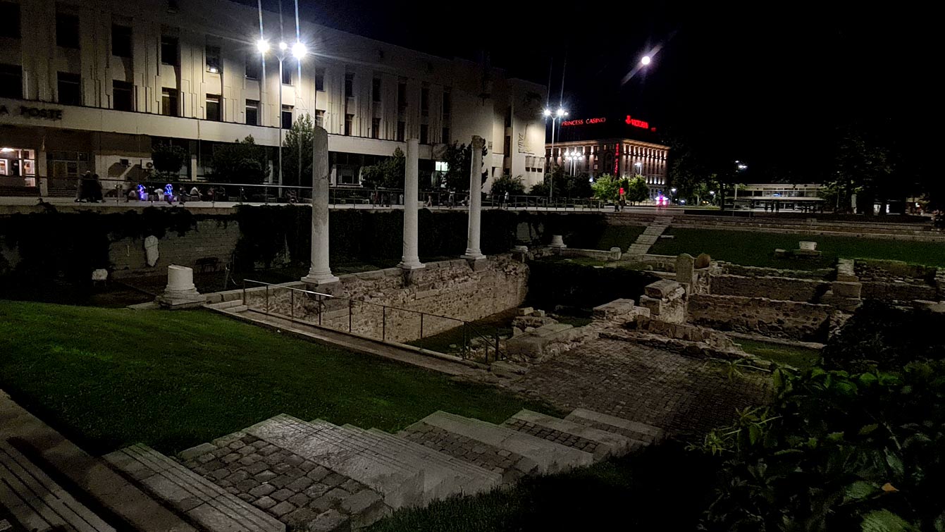 Ruines romaines à Plovdiv