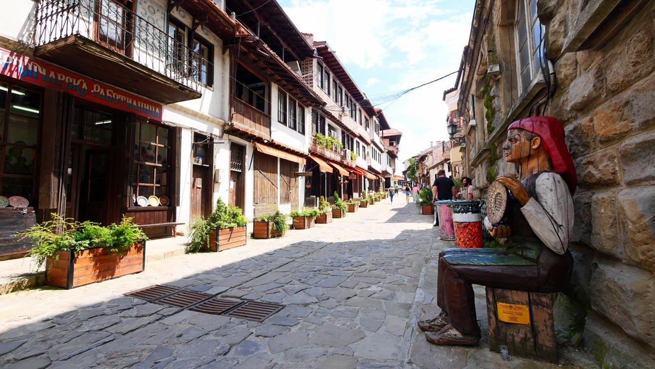 Entrée : le Samovodska Charshia Market, Veliko Tarnovo, Bulgarie