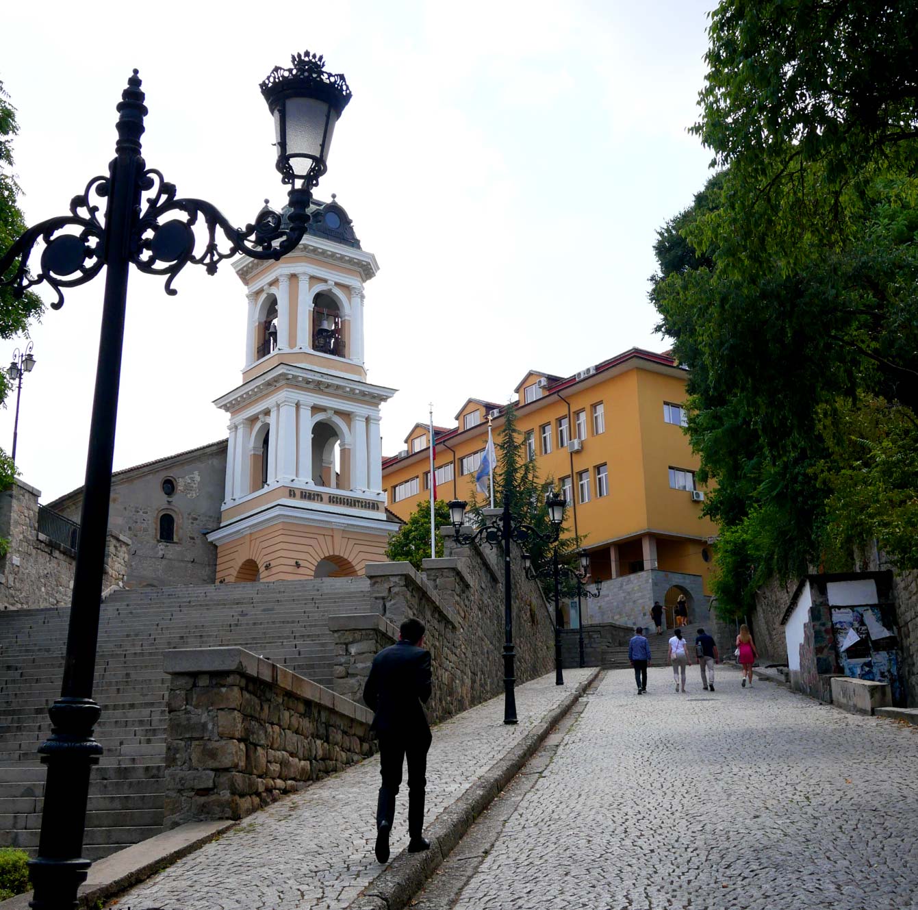 La ville haute à Plovdiv