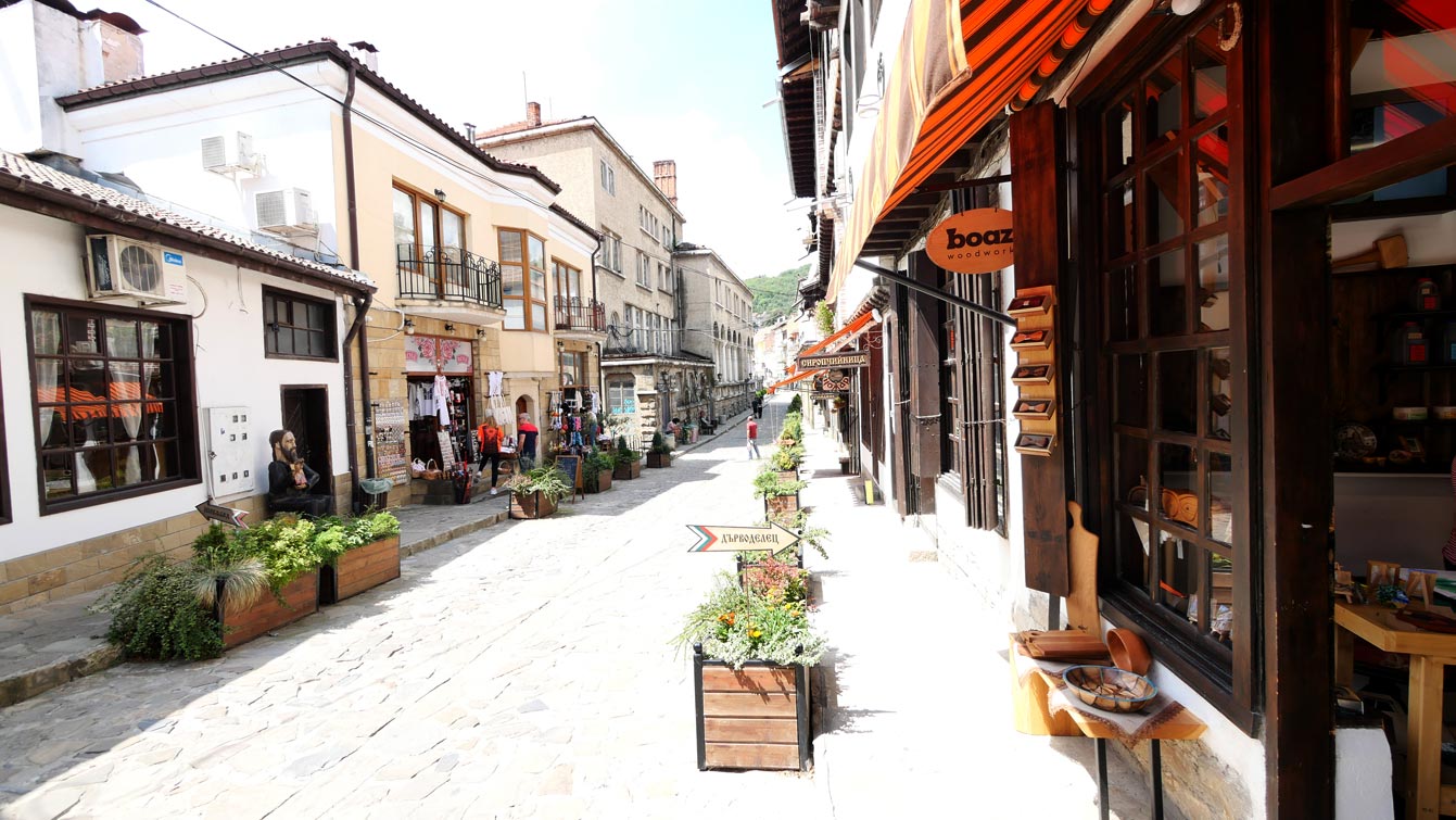 le Samovodska Charshia Market, Veliko Tarnovo, Bulgarie