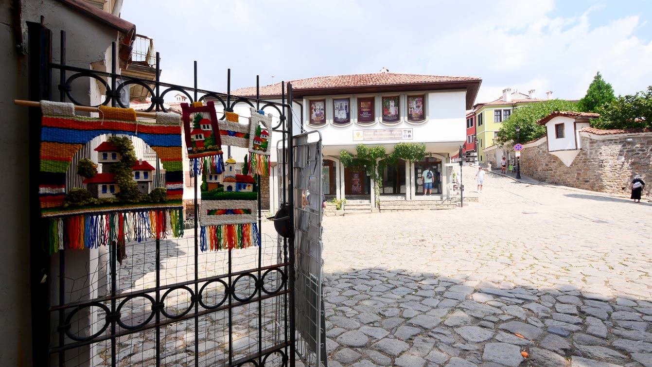 La ville haute à Plovdiv