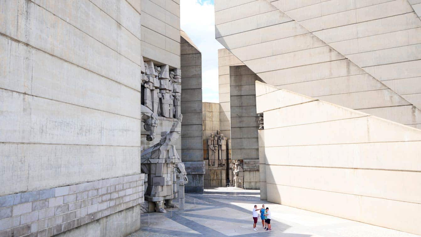 le Monument aux 1300 ans de la Bulgarie à Choumen