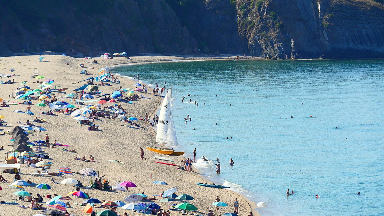 Veleka beach, Bulgarie