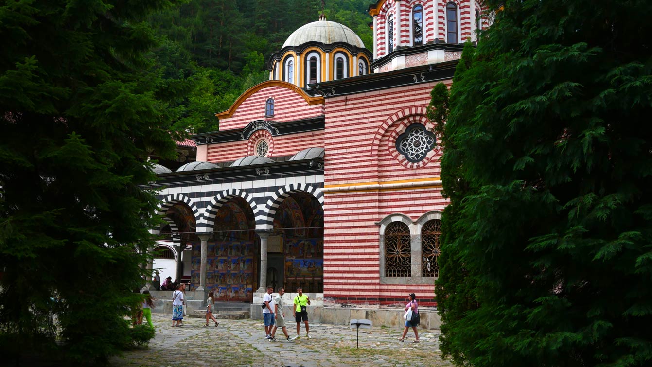 Le Monastère de Rila en Bulgarie