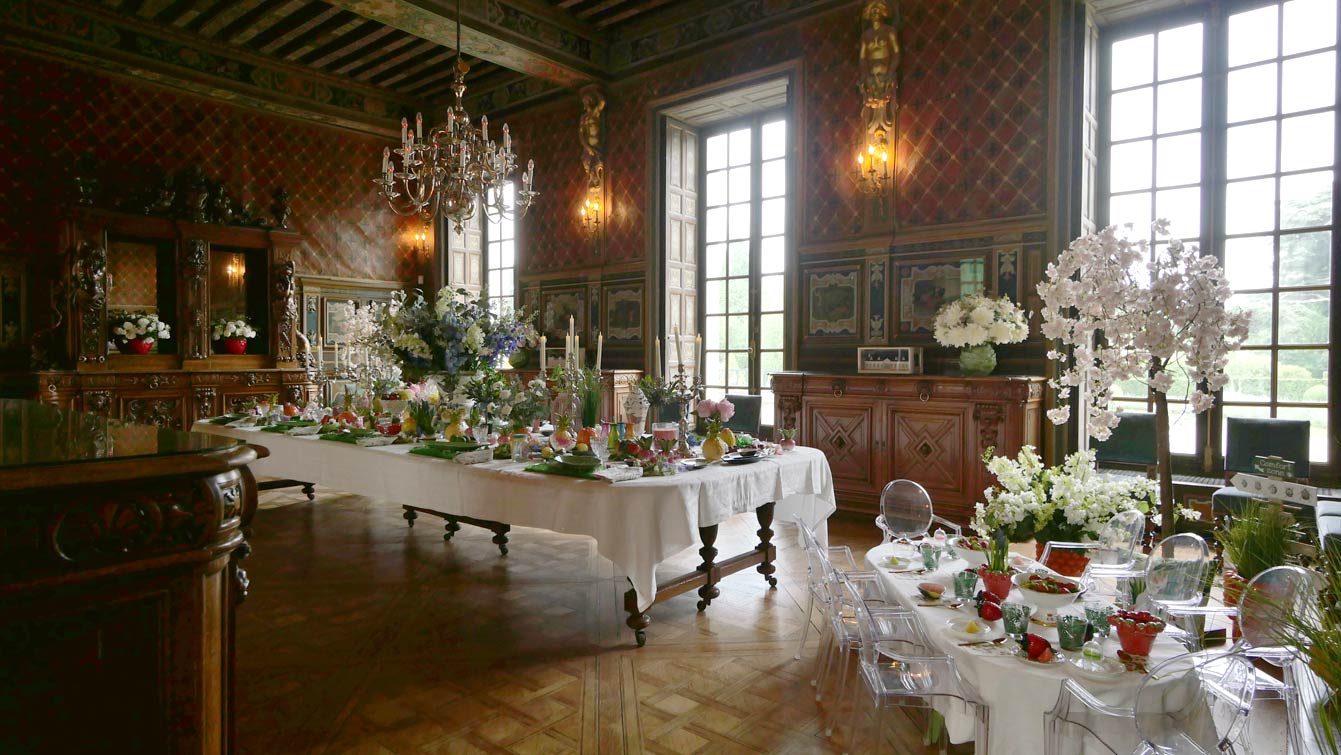 salle à manger : Le château de Cheverny