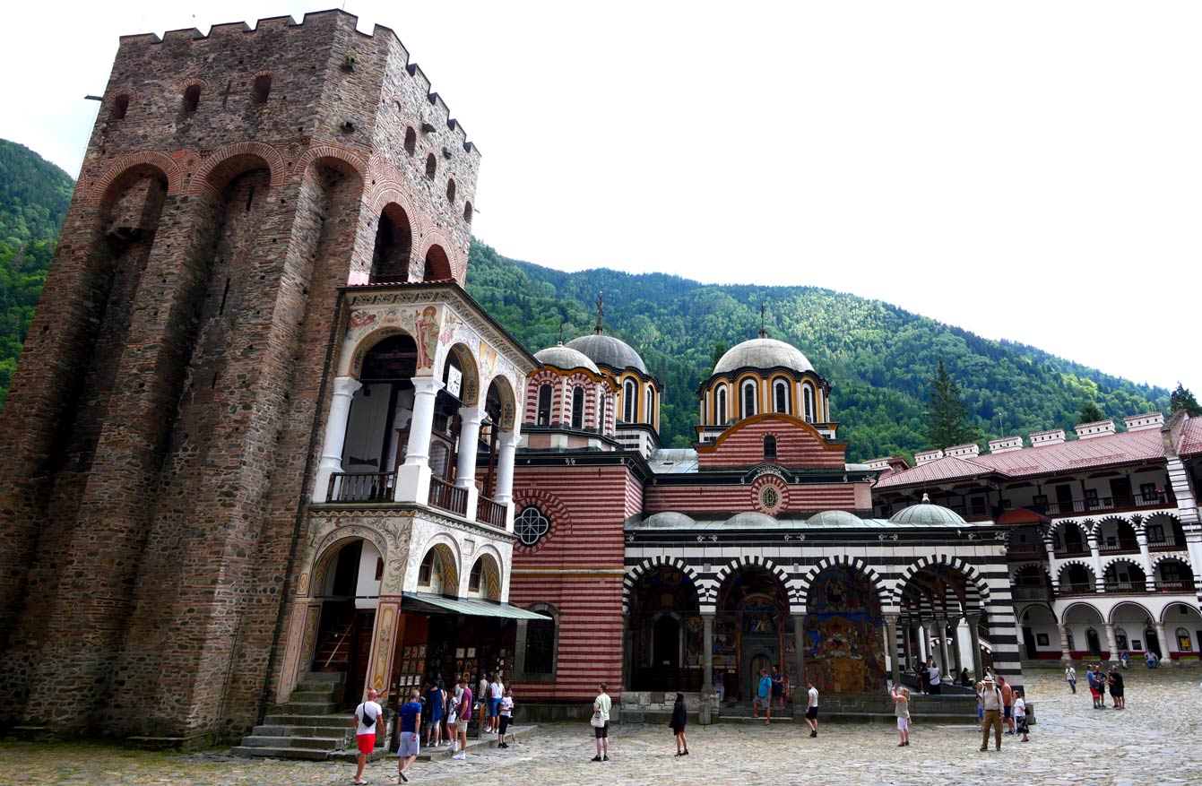 Le Monastère de Rila en Bulgarie