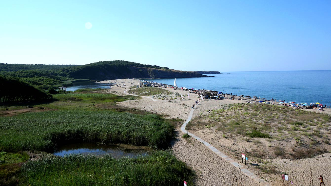 Veleka beach, Bulgarie